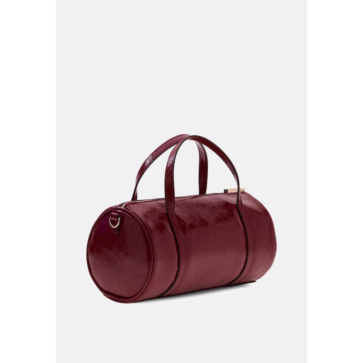 Taylor Mini Barrel Satchel rouge, GUESS