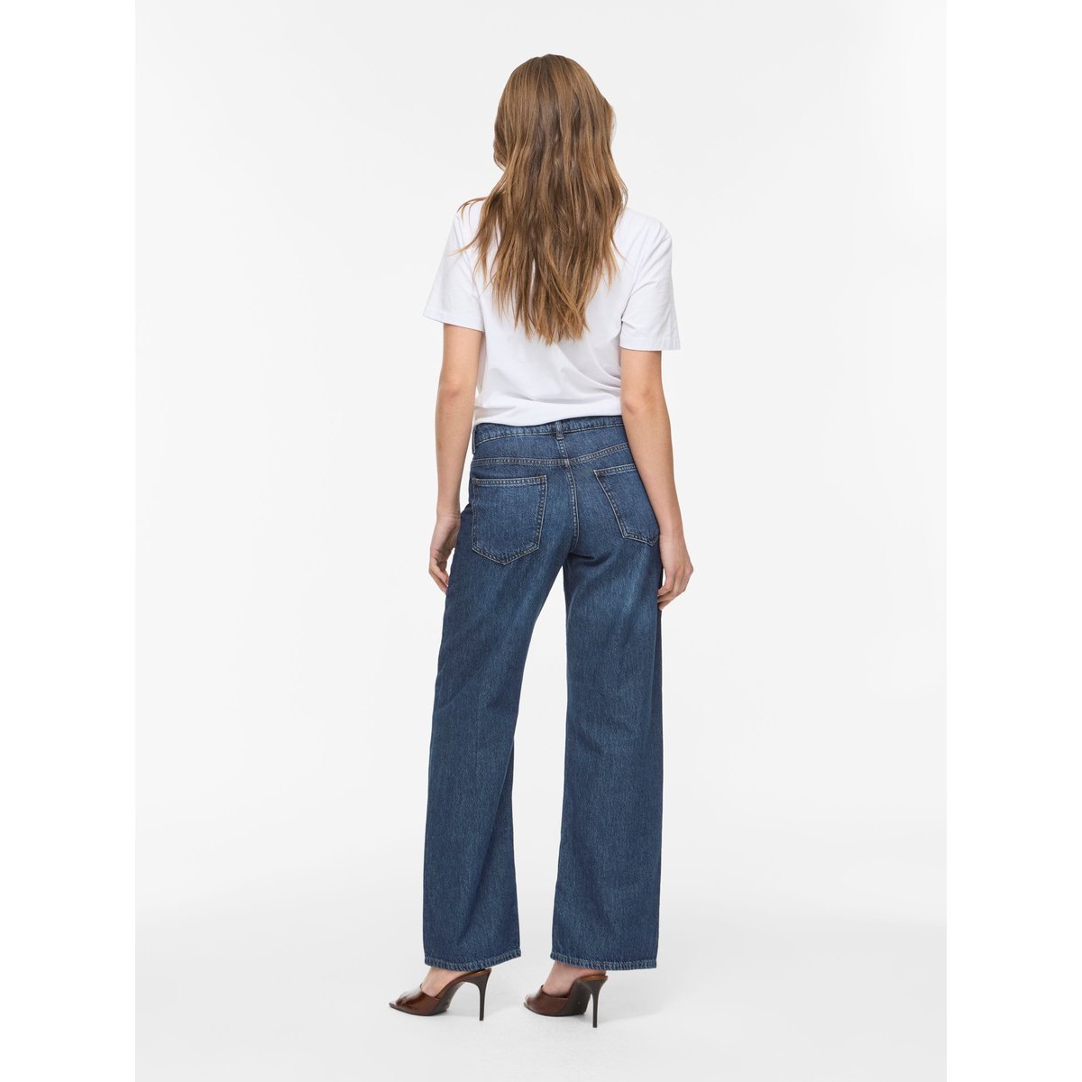 Jean À Coupe Ample bleu - dark blue denim1, VILA