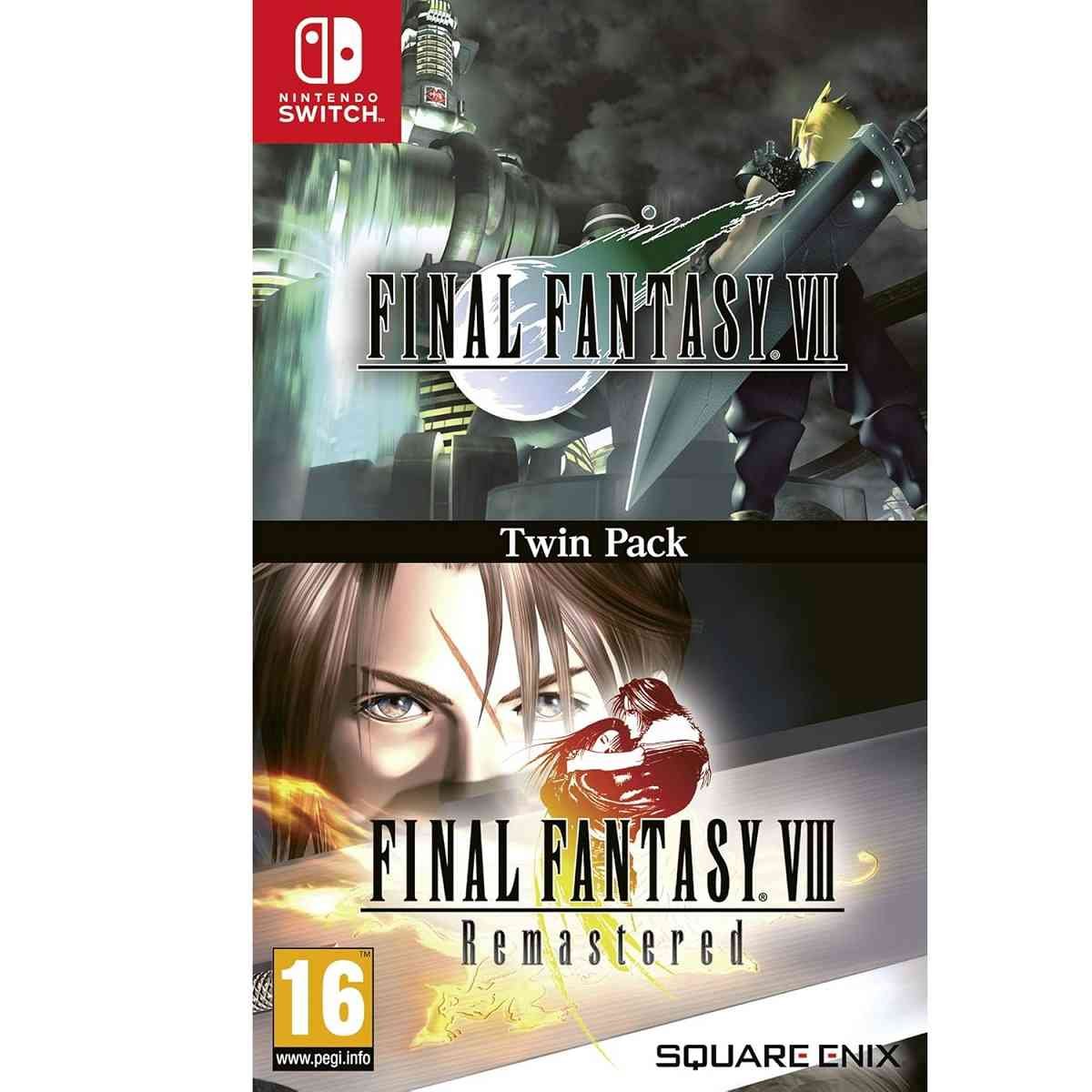 Final Fantasy VII et Final Fantasy VIII Remas couleur unique, SQUARE ENIX