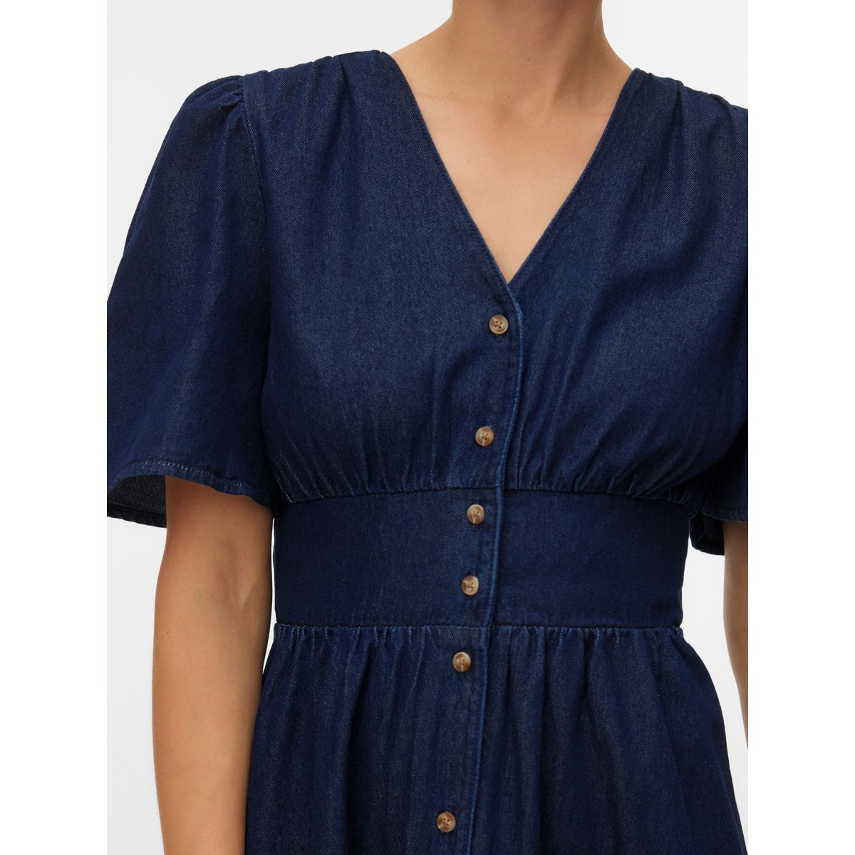 Robe En Denim dark blue denim 1, VERO MODA