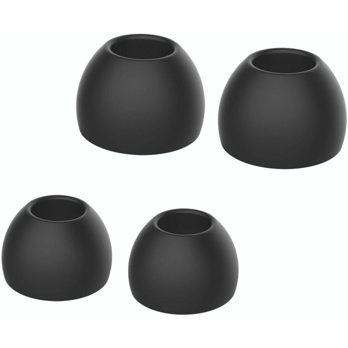 Ecouteurs IN 2 Noir couleur unique, ESSENTIEL B