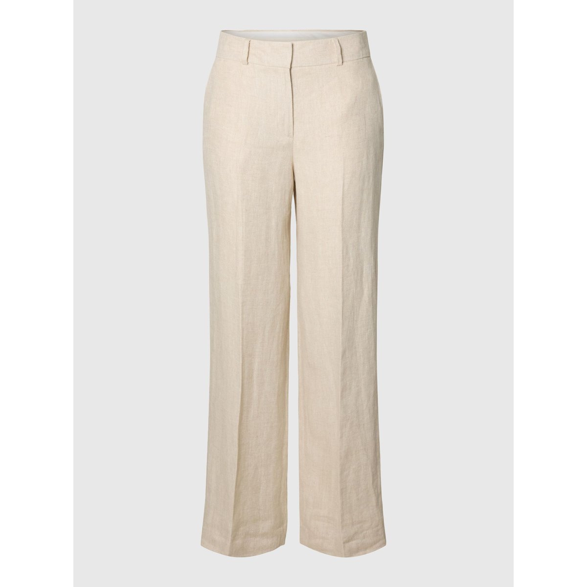 Pantalon À Jambe Ample egret, SELECTED