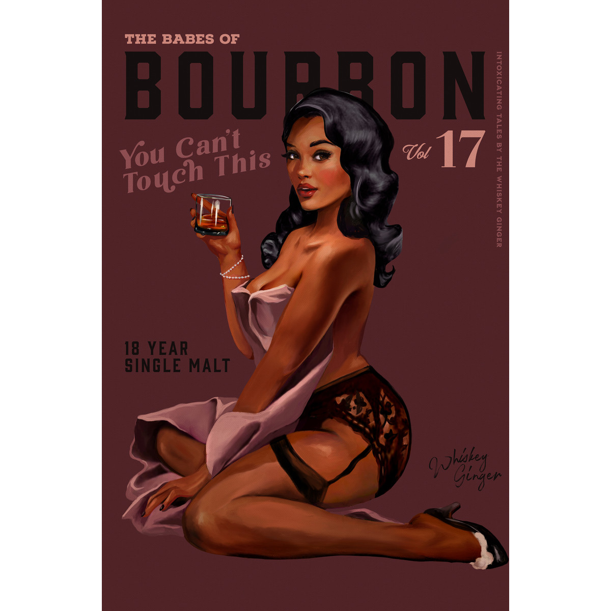 Tableau Sur Verre Synthétique Ambiance Bourbon Vintage COCKTAIL tableau en verre synthétique, CEANOTHE