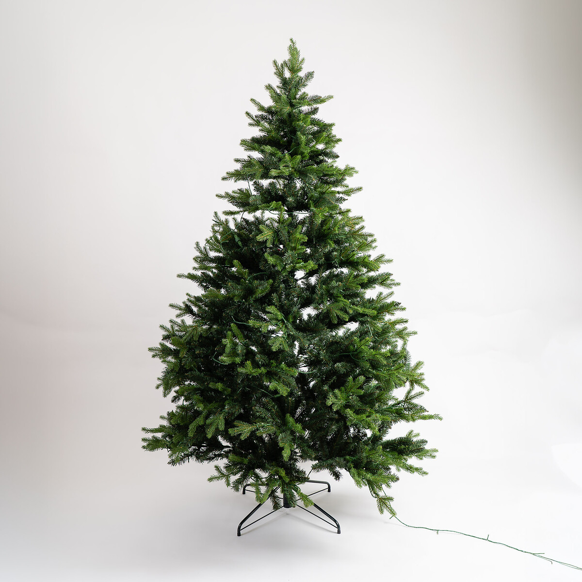 7ft Mixed-Tip Pre-Lit Realistic Christmas Tree green, SO'HOME