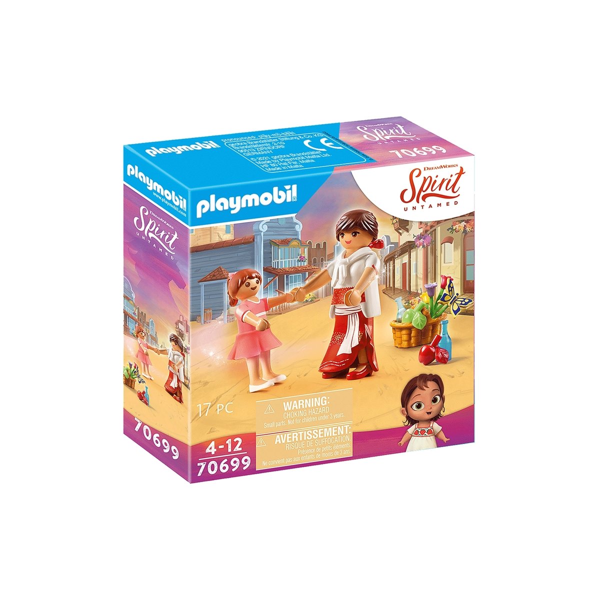 Spirit Jeune maman chanceuse Milagro multicolore, PLAYMOBIL