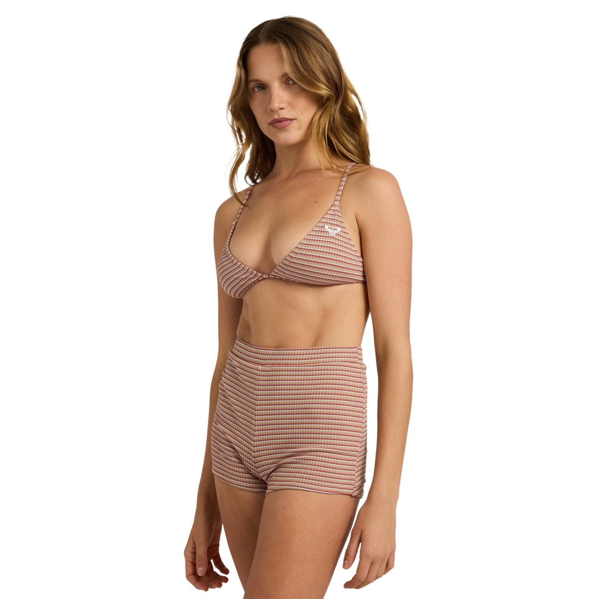 Haut de maillot de bain bikini triangle WILD SUNSET TRIANGLE. blanc cloud dancer, ROXY