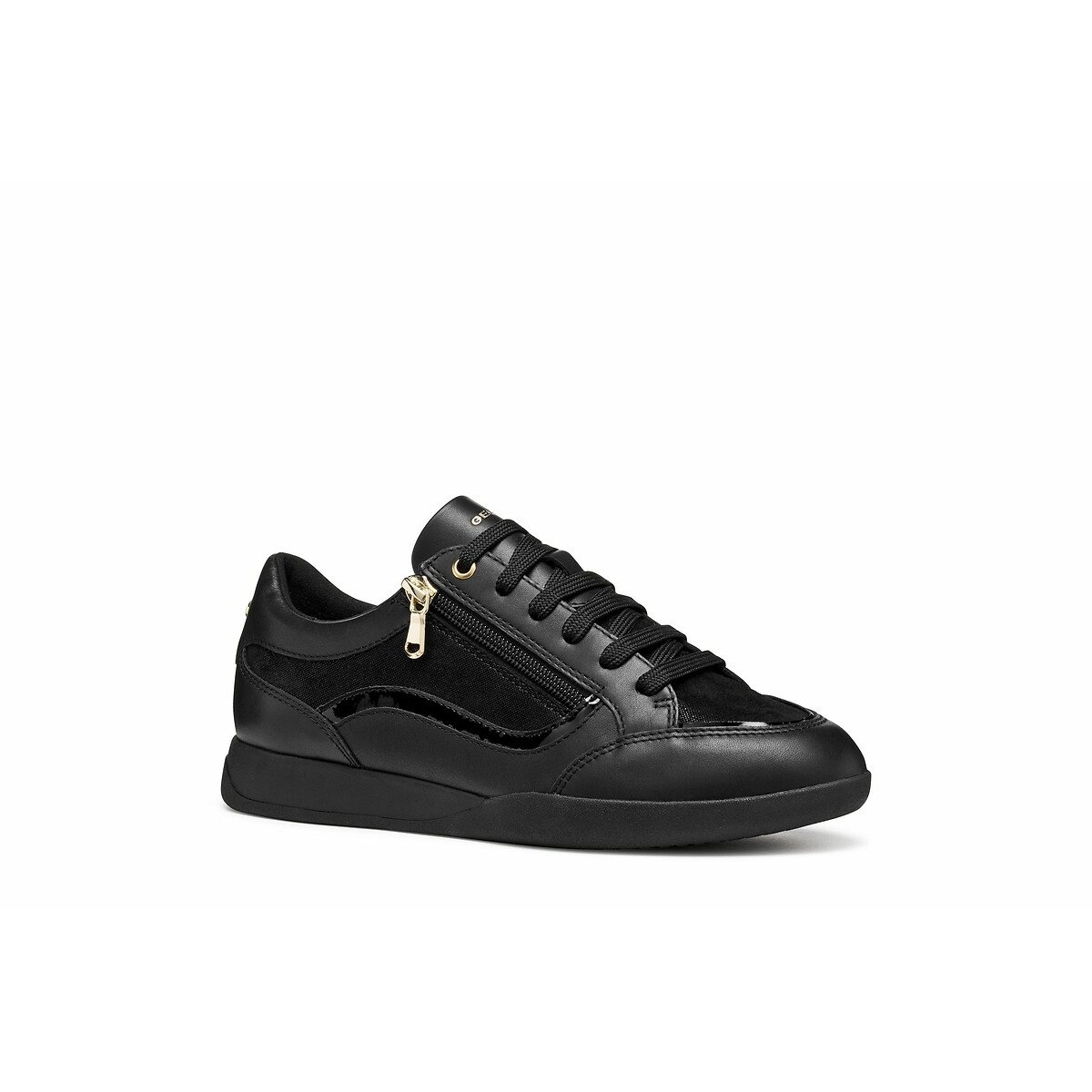 Myria Zip-Up Trainers black, GEOX