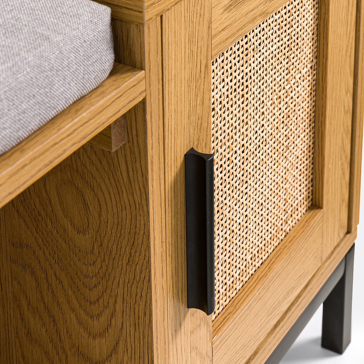 Banc de rangement Noska naturel, SO'HOME