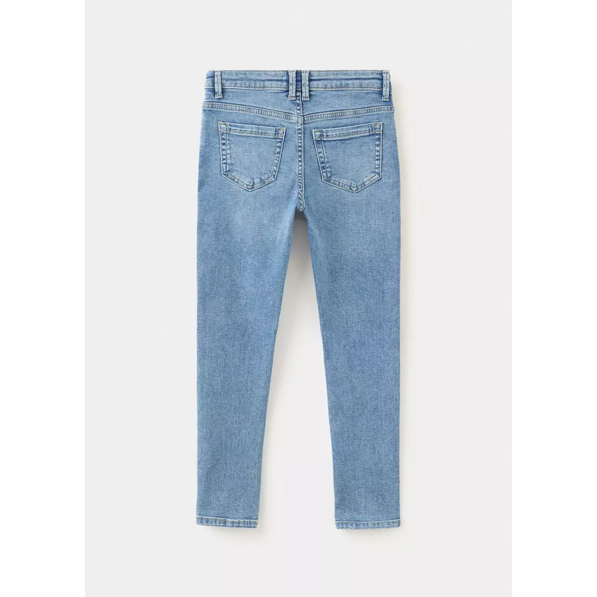 Jean skinny avec clous bleu moyen, MANGO KIDS