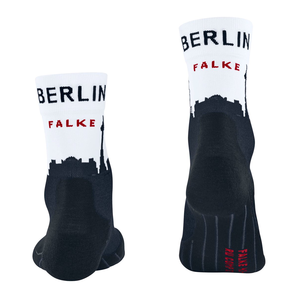 Chaussettes RU Stab. BERLIN City space bleu, FALKE