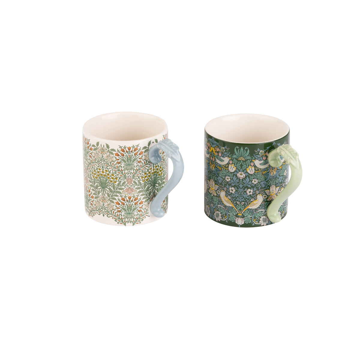 Set of 2 Kitchen Garden Mugs multi-coloured, WILLIAM MORRIS AT HOME