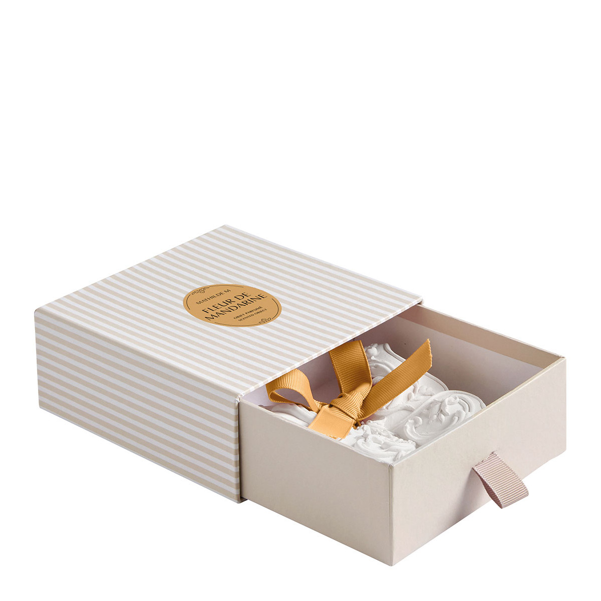 Décor parfumé Grand Papillon - FLEUR DE MANDARINE blanc, MATHILDE M