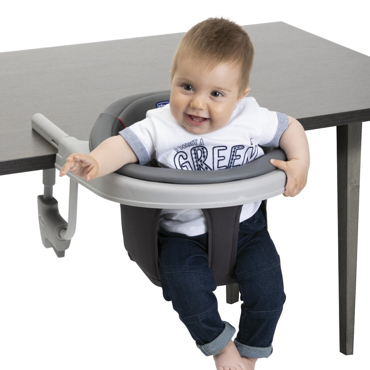 Siège de table bébé 360°  stone, CHICCO