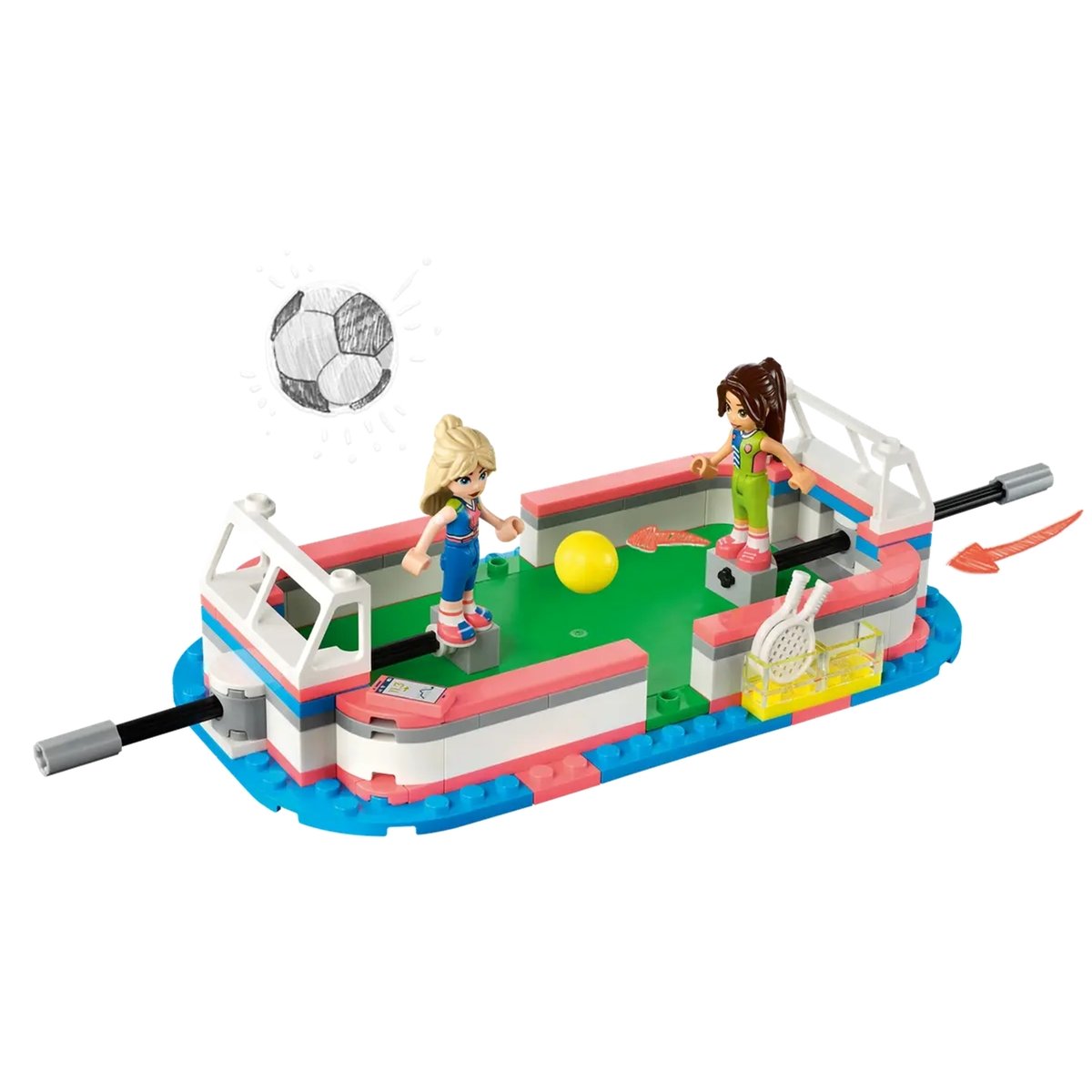 Friends Le centre sportif multicolore, LEGO