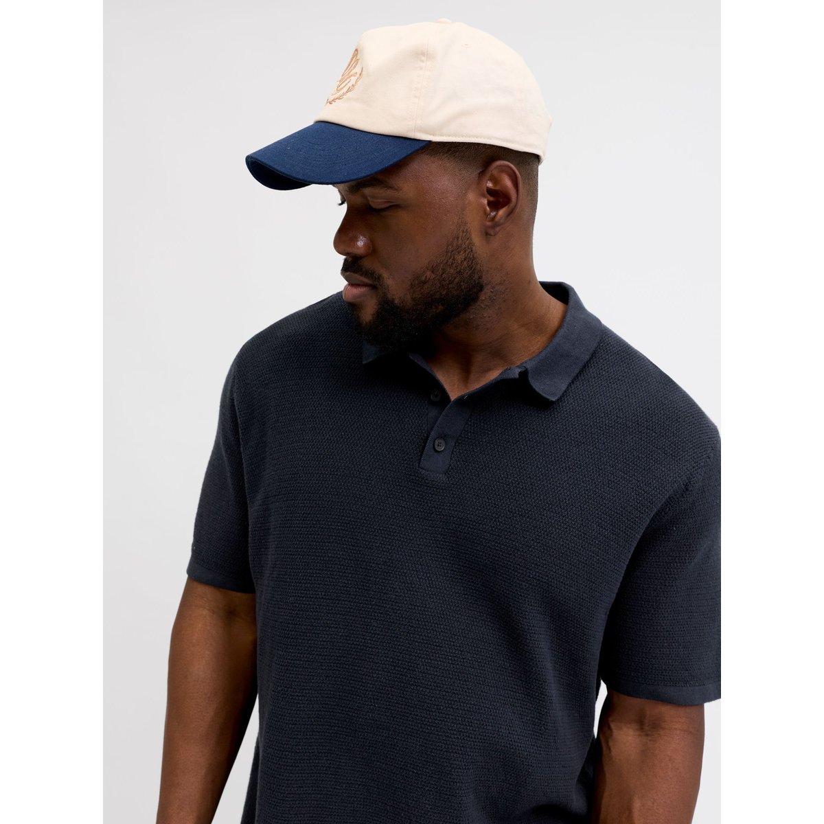 Polo Tricoté navy blazer, JACK & JONES