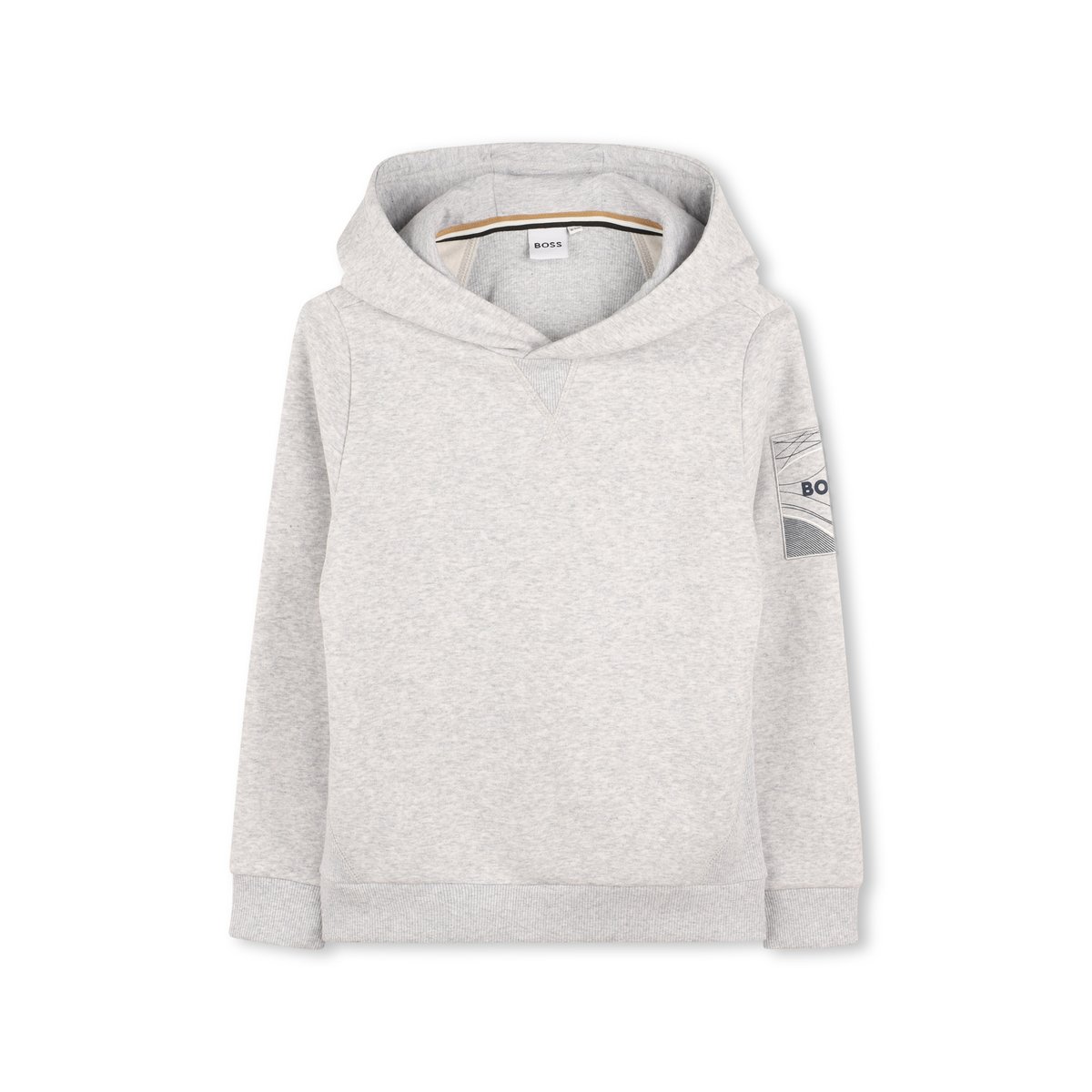 Sweat gris chine, BOSS KIDSWEAR