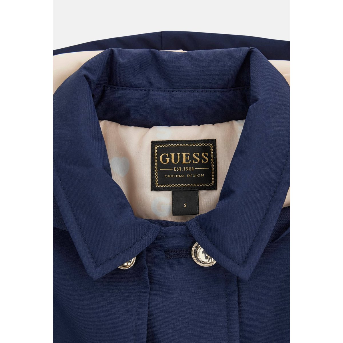 Trench Matelassé bleu foncé, GUESS KIDS