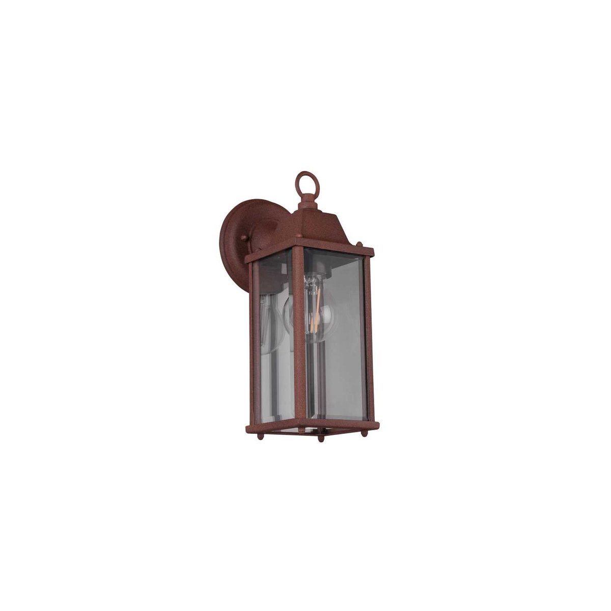 Applique outdoor vintage métal Olona rouille, TRIO