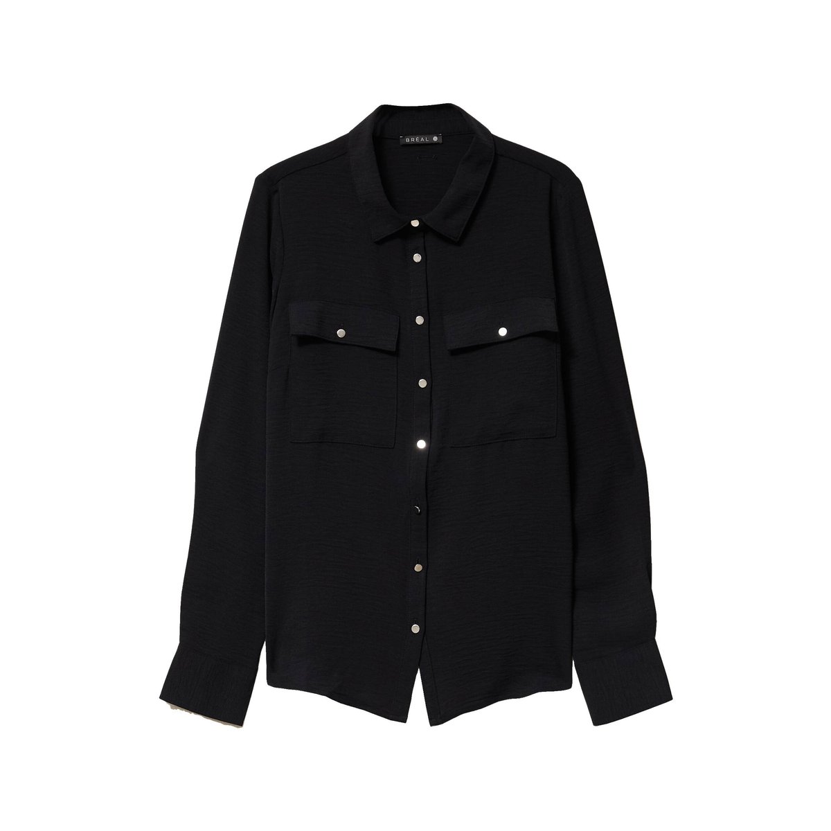 Chemise manches longues noir, BREAL