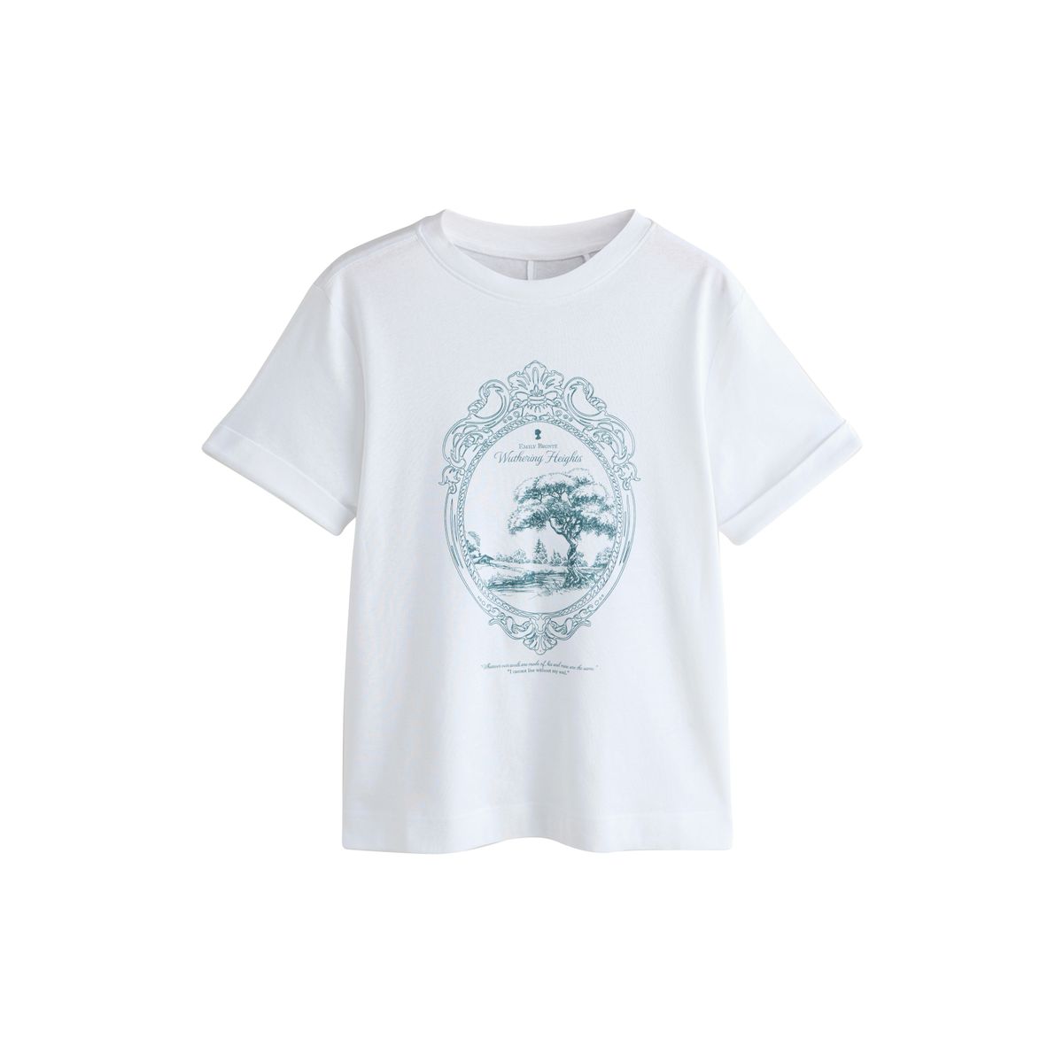 T-shirt imprimé license wuthering heights blanc, NEXT