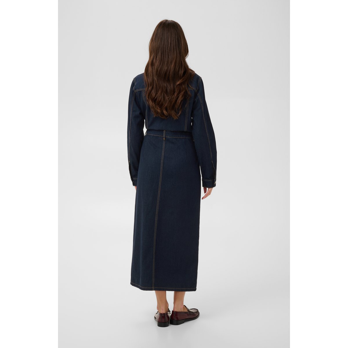 Robe en jean bleu rinse wash, CULTURE