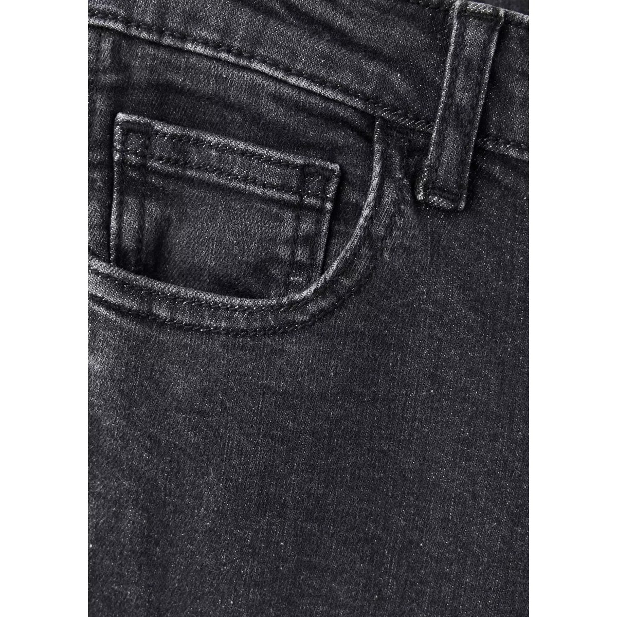 Jeans storm black denim, MANGO TEEN