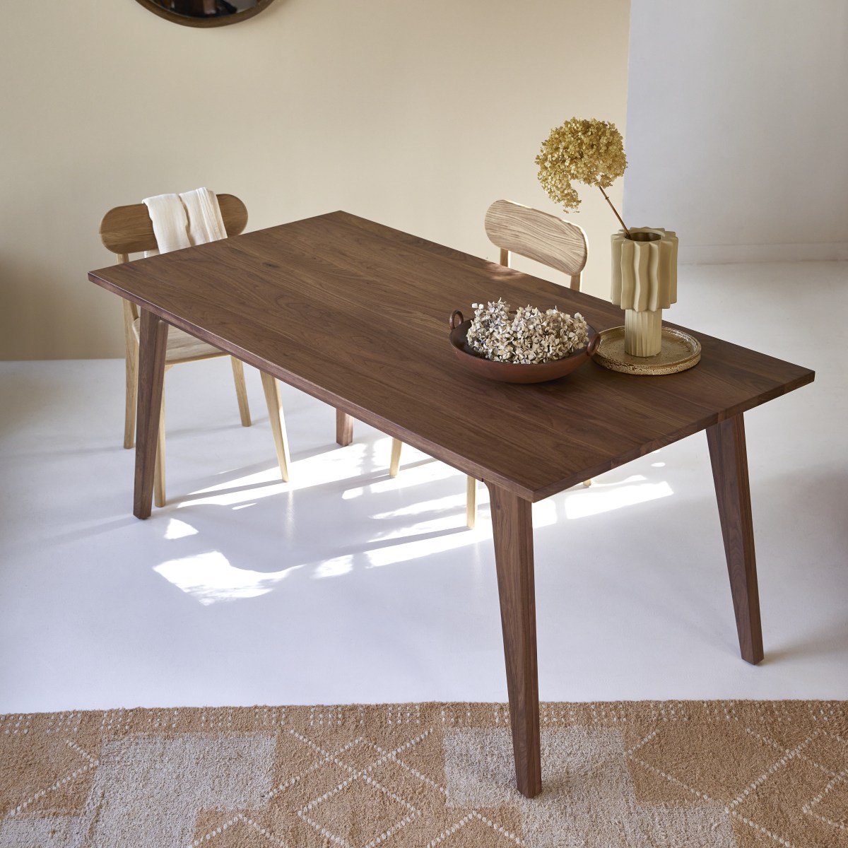 Table à manger, ESMÉE marron, TIKAMOON