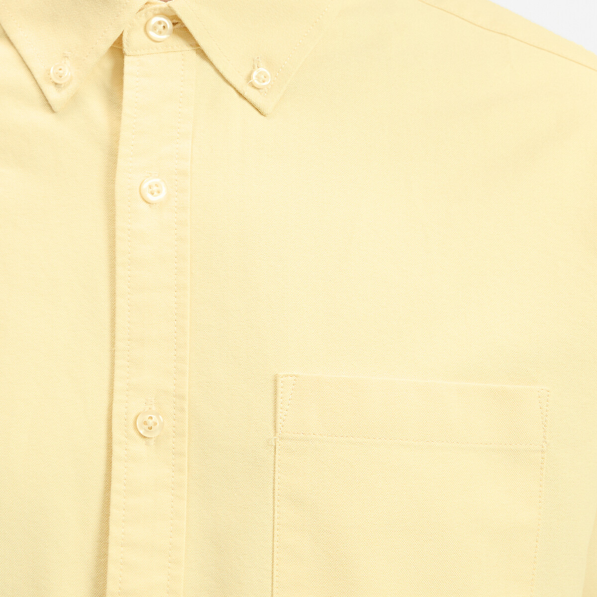 Chemise oxford droite, Signature GILLES jaune, LA REDOUTE COLLECTIONS
