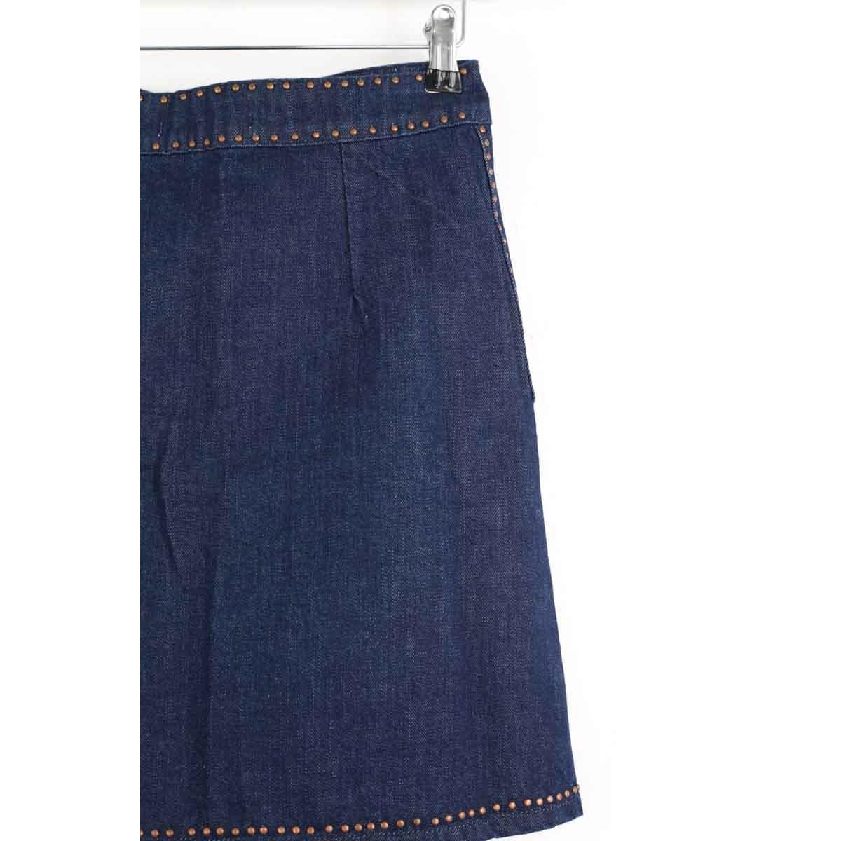 Mini jupe - Très Bon État bleu, SANDRO