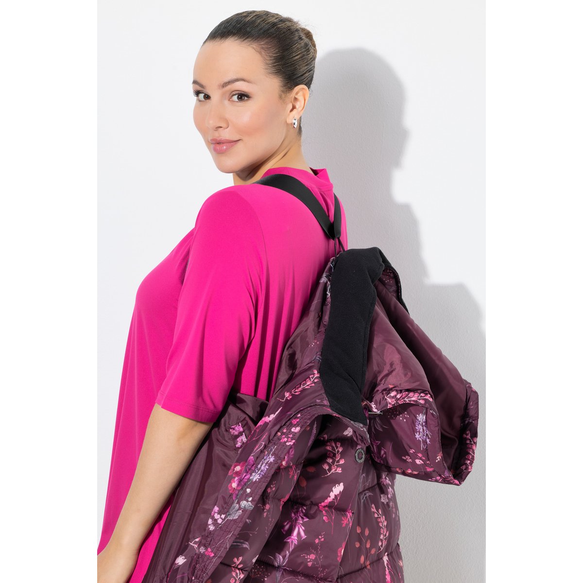 Doudoune technique HYPRAR rouge raisin, ULLA POPKEN