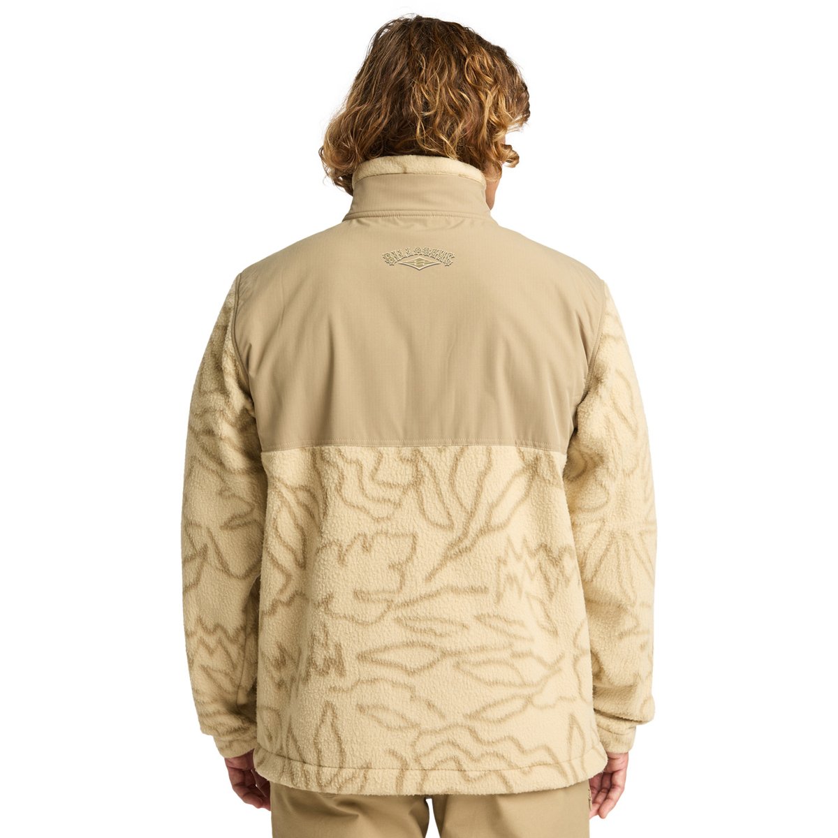 Pull à col ras du cou demi-zippé BOUNDARY RE-ISSUE blanc desert, BILLABONG