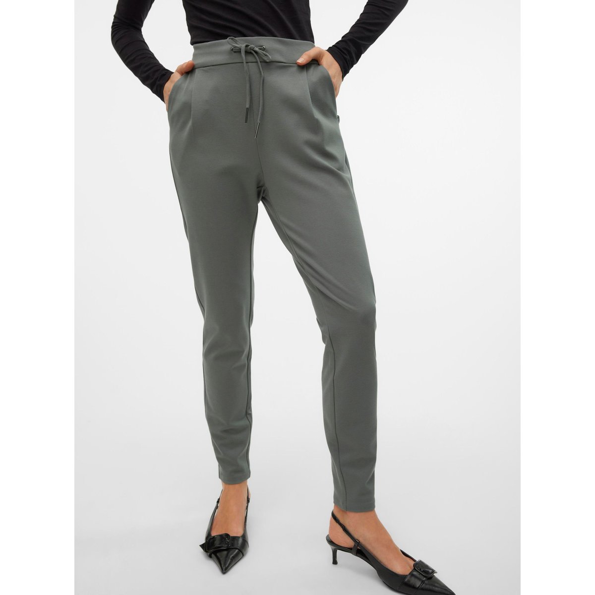 Pantalon balsam green, VERO MODA