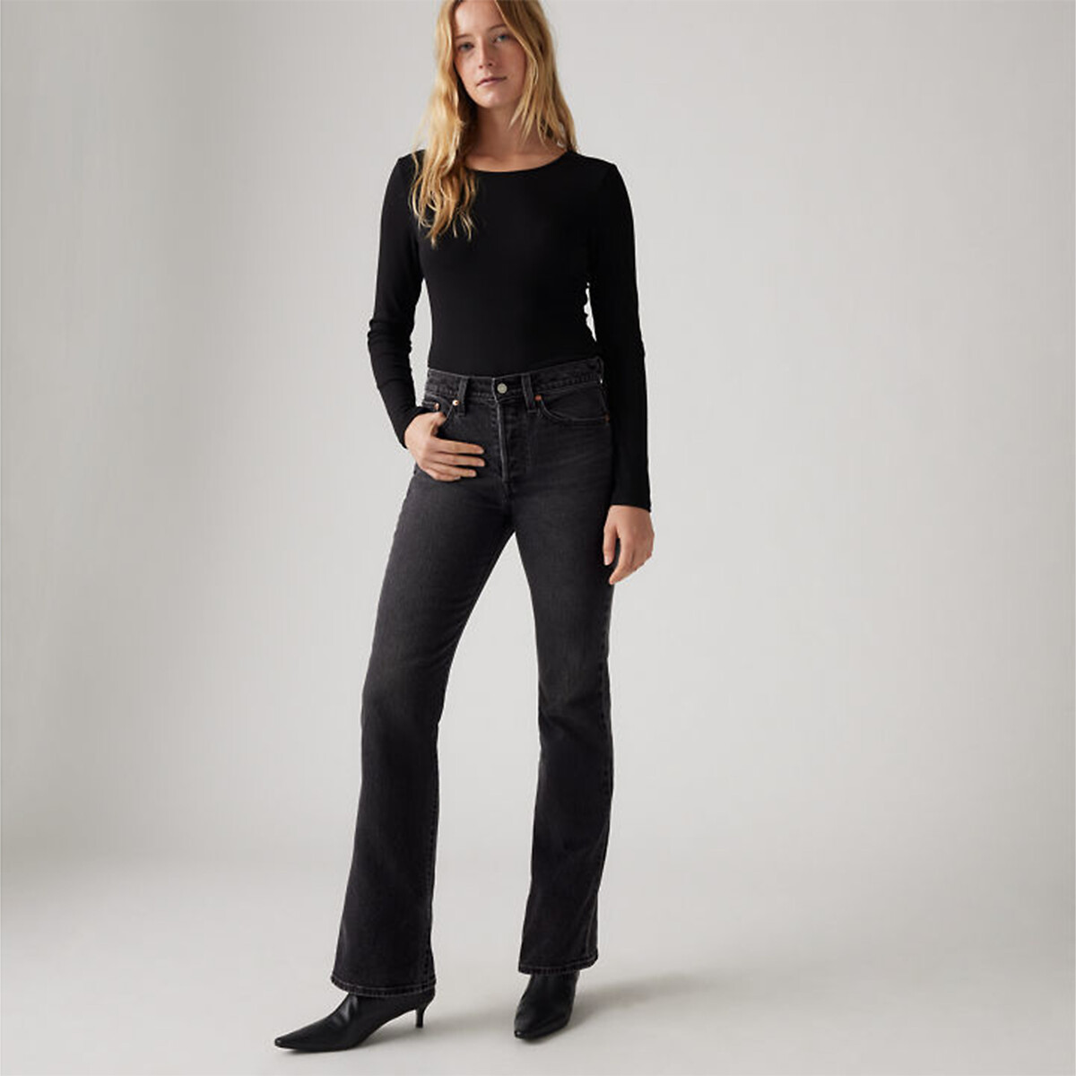 Wedgie Boot Jeans on the town no crackle, LEVI'S