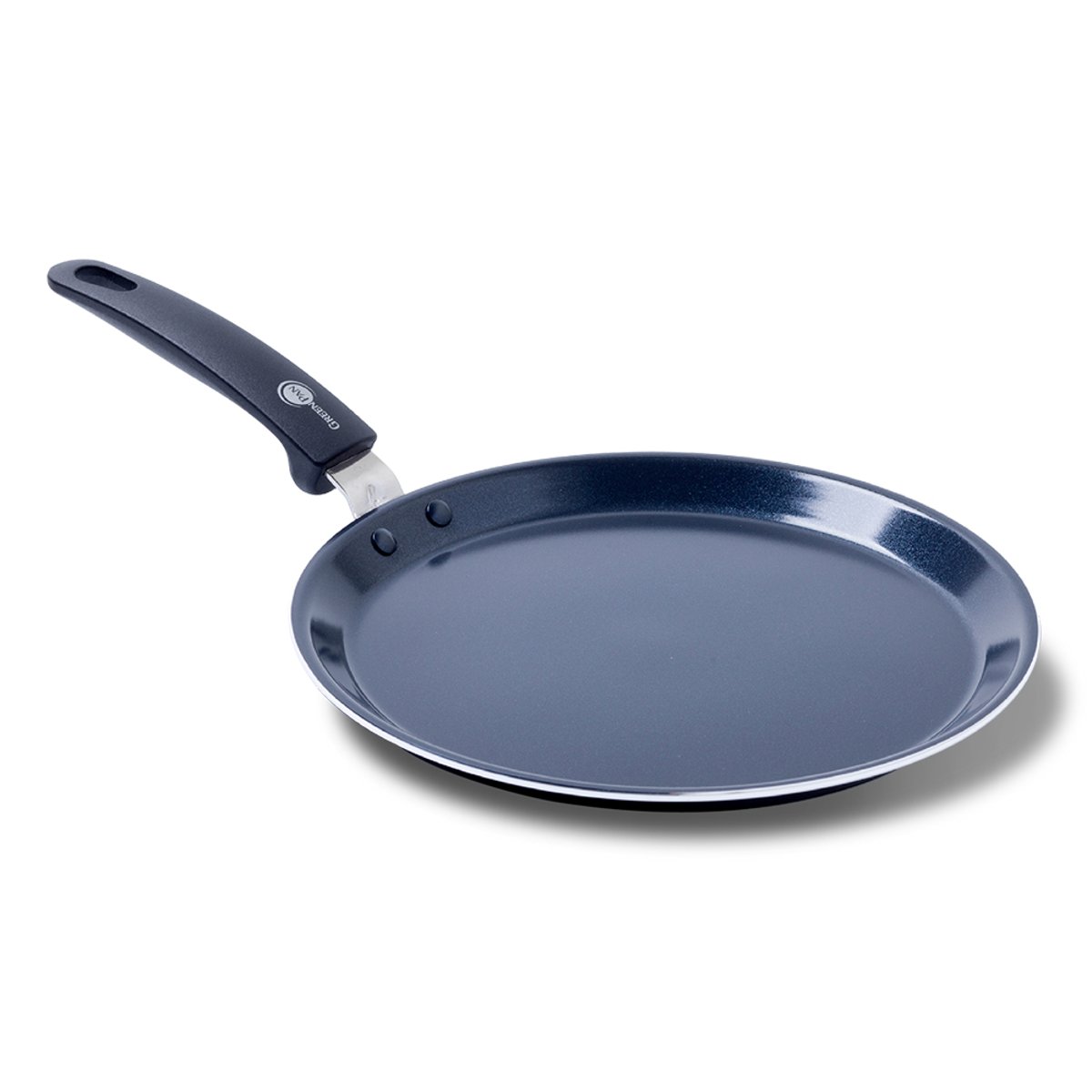 Poêle à crêpes 28 cm en aluminium-Essentials noir, GREENPAN