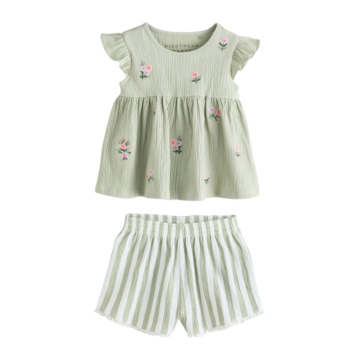 Pyjama short confortable, lot de 3 violet lilas, NEXT