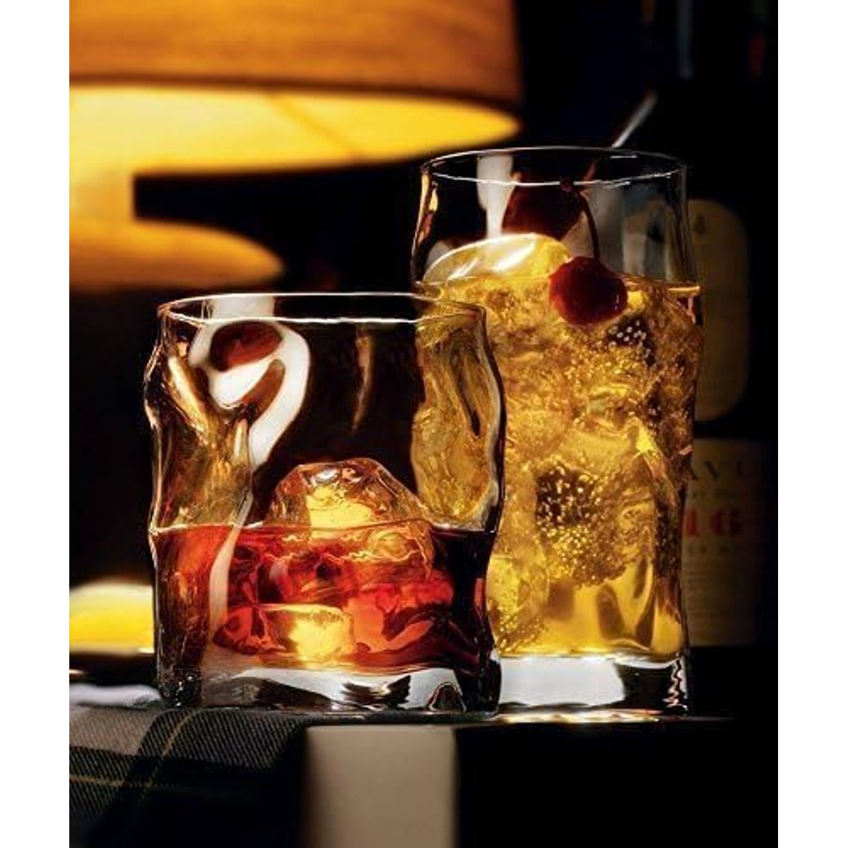 Lot de 6 verres à eau, SORGENTE bleu, BORMIOLI ROCCO
