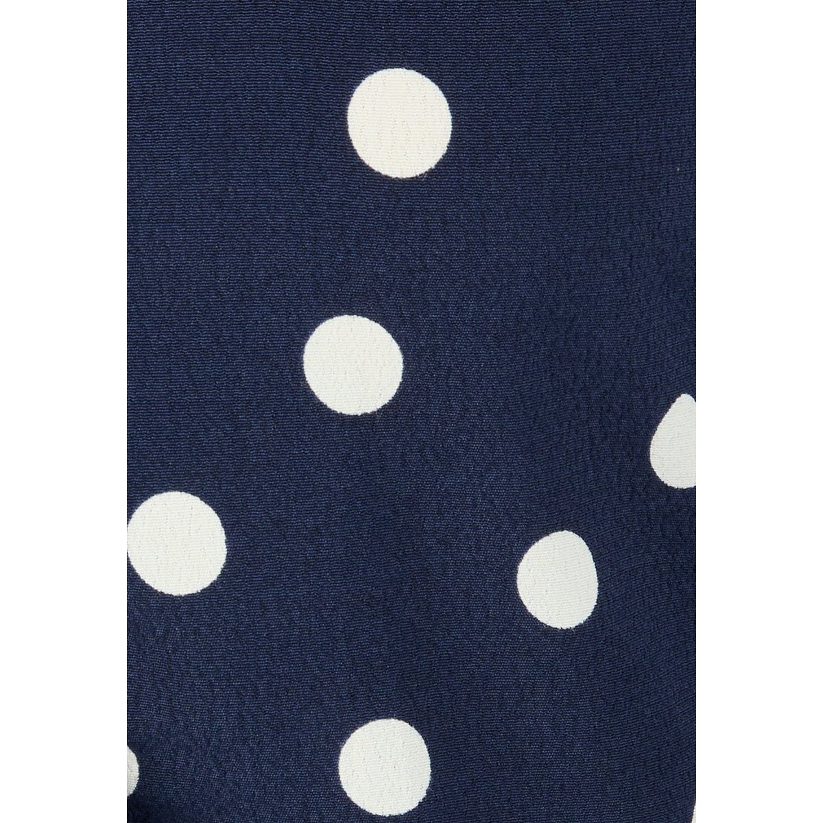 Tunique à pois en pure viscose bleu marine pois, DAMART