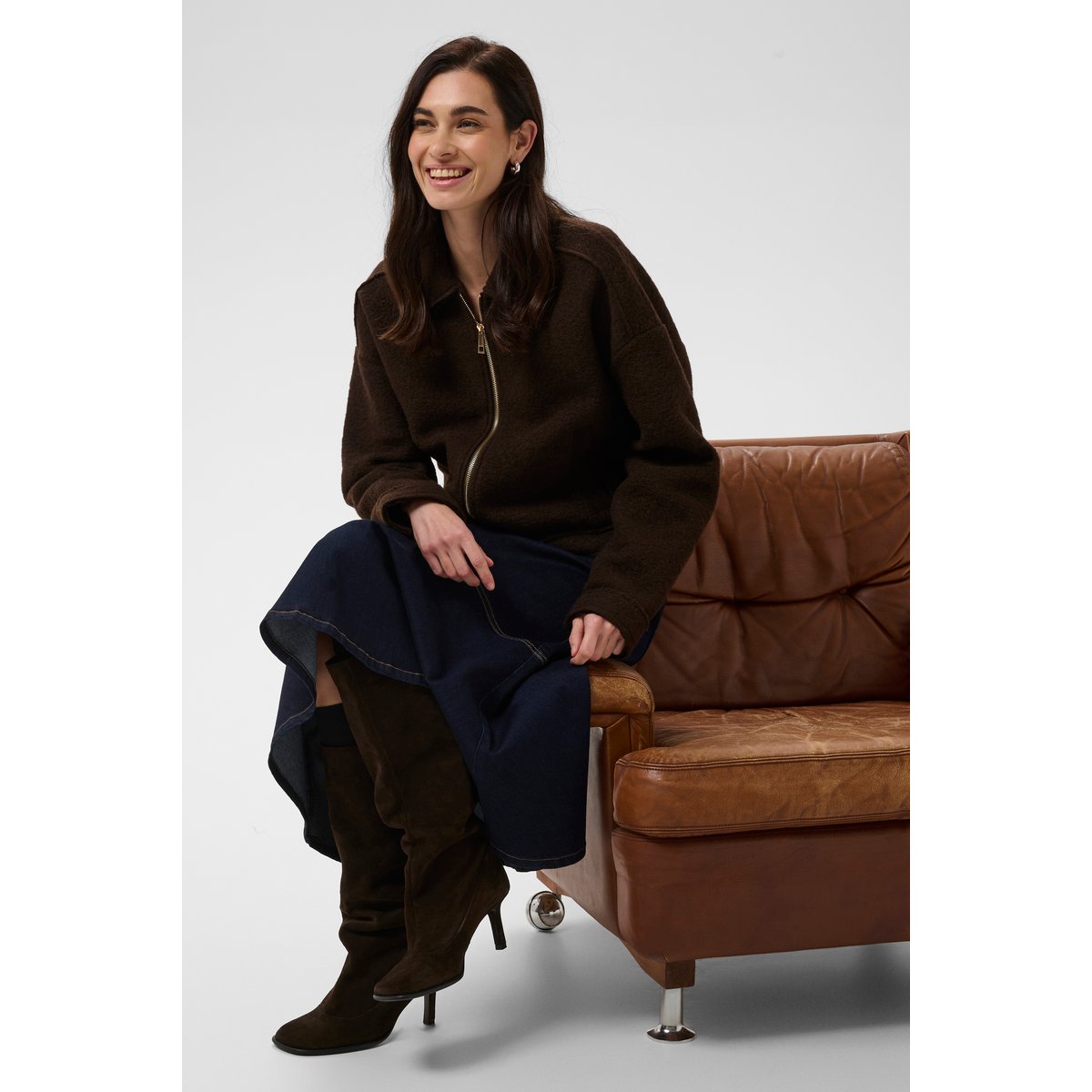 Manteau marron coffee bean, CULTURE