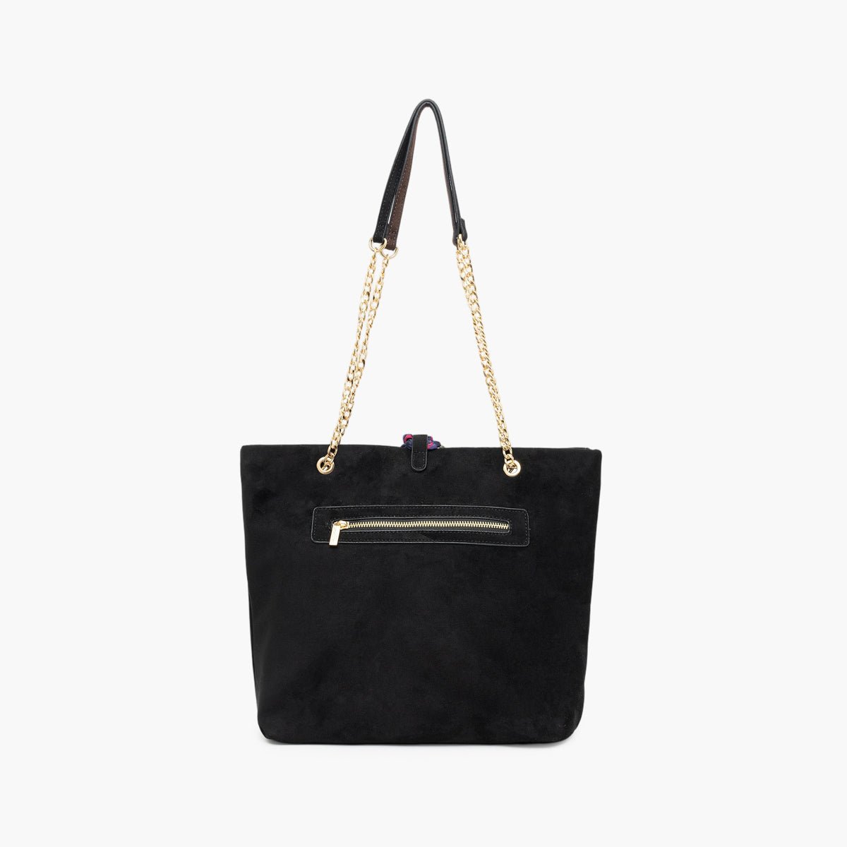 Sac shopper Tivaline noir,doré, LOLLIPOPS