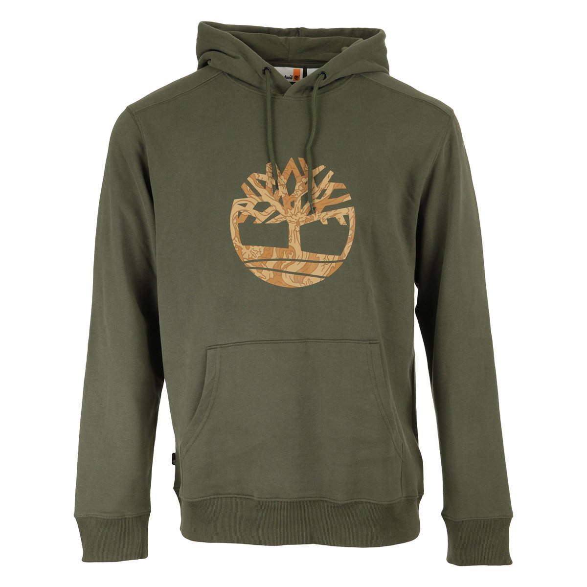 Sweat Front Camo Tree Logo Ho leaf green, TIMBERLAND