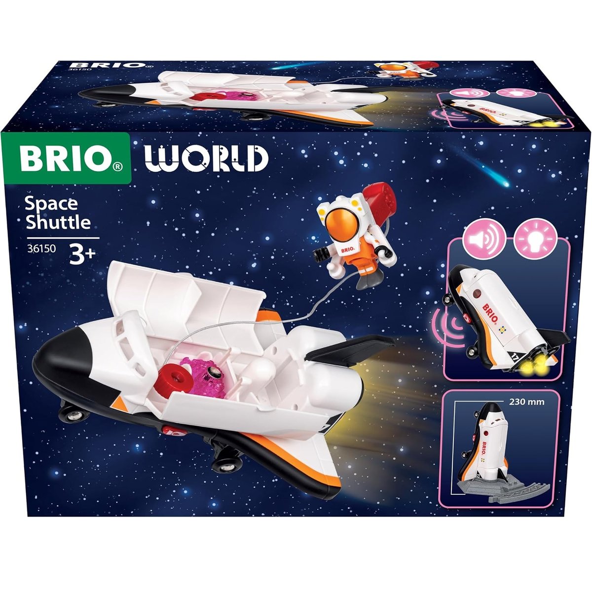 Navette de l'espace blanc, BRIO