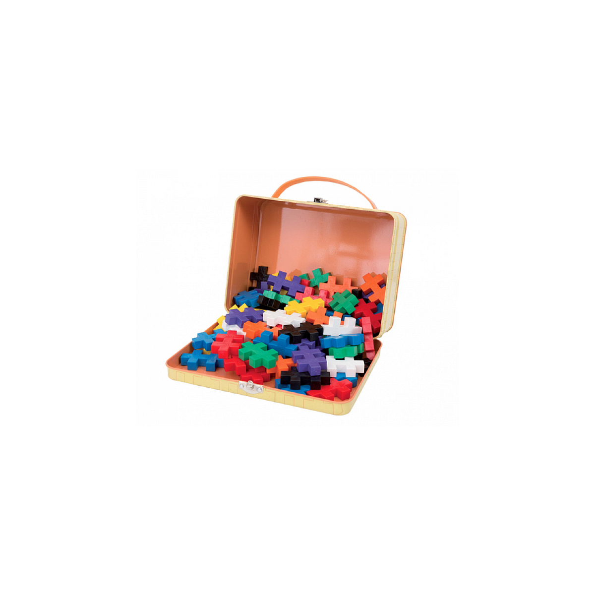 Plus Plus valisette Big Basic pieces couleur unique, PLUSPLUS
