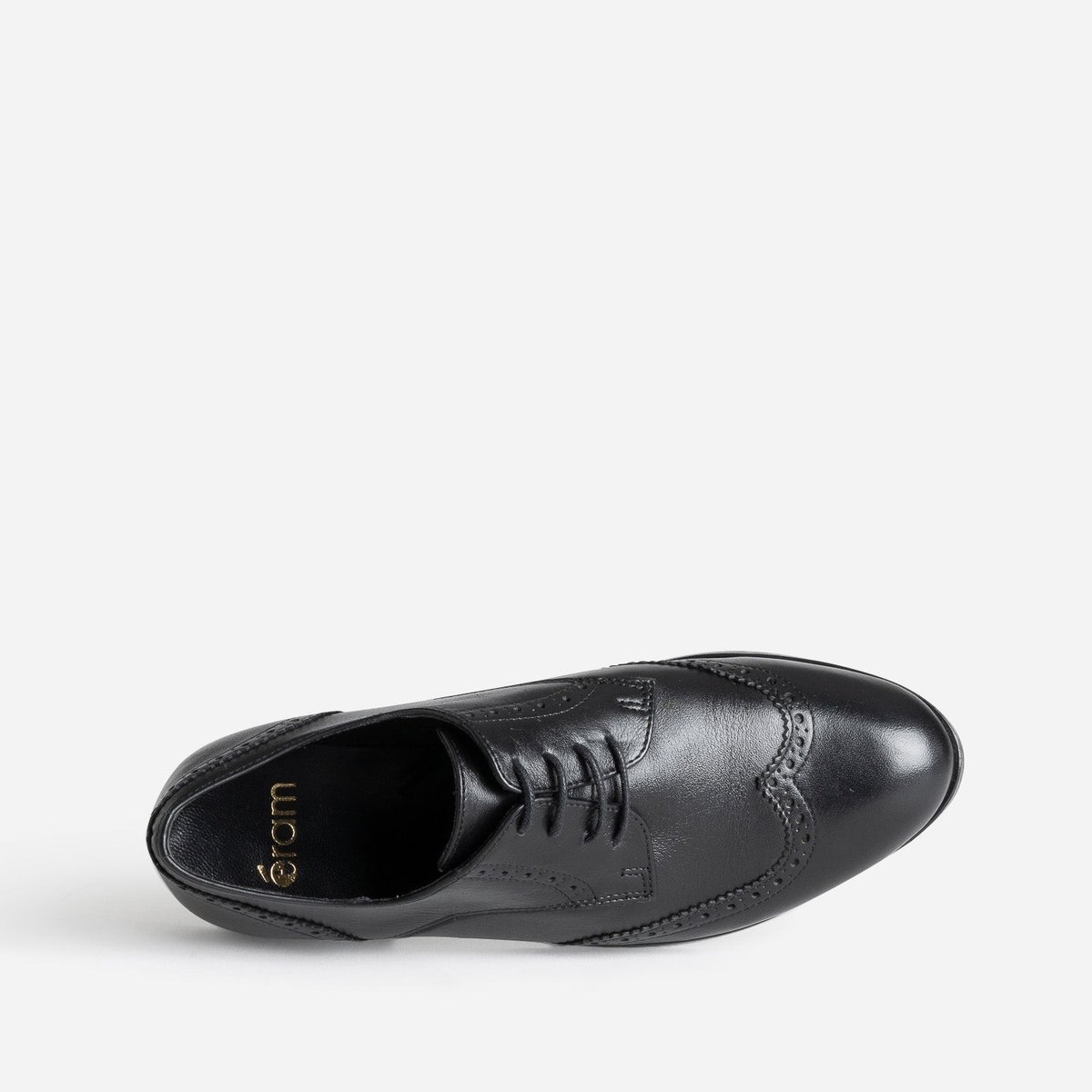 Derby en cuir FLORIA noir, ERAM