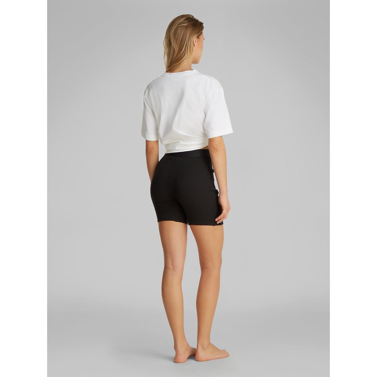 Ribbed Cycling Shorts, Cotton Stretch Rib 90006527, CALVIN KLEIN UNDERWEAR