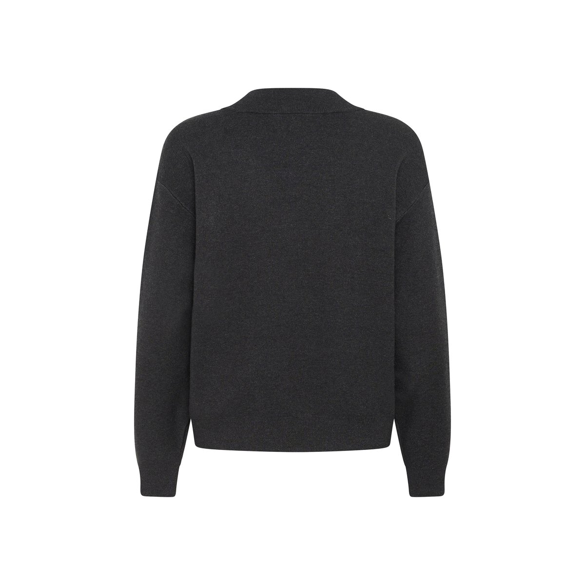 Pullover tricoté gris dark grey melange, KAFFE