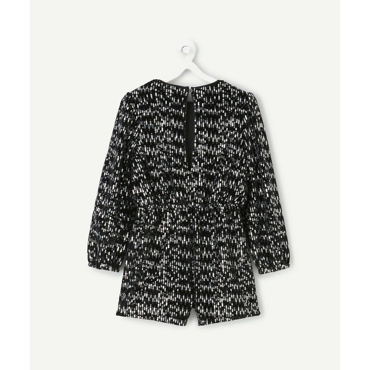 Sequin Playsuit black, TAPE A L'OEIL
