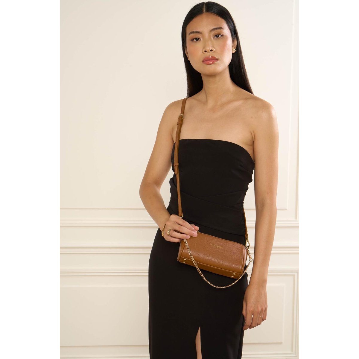 Sac trotteur MILANO ANA camel, LANCASTER