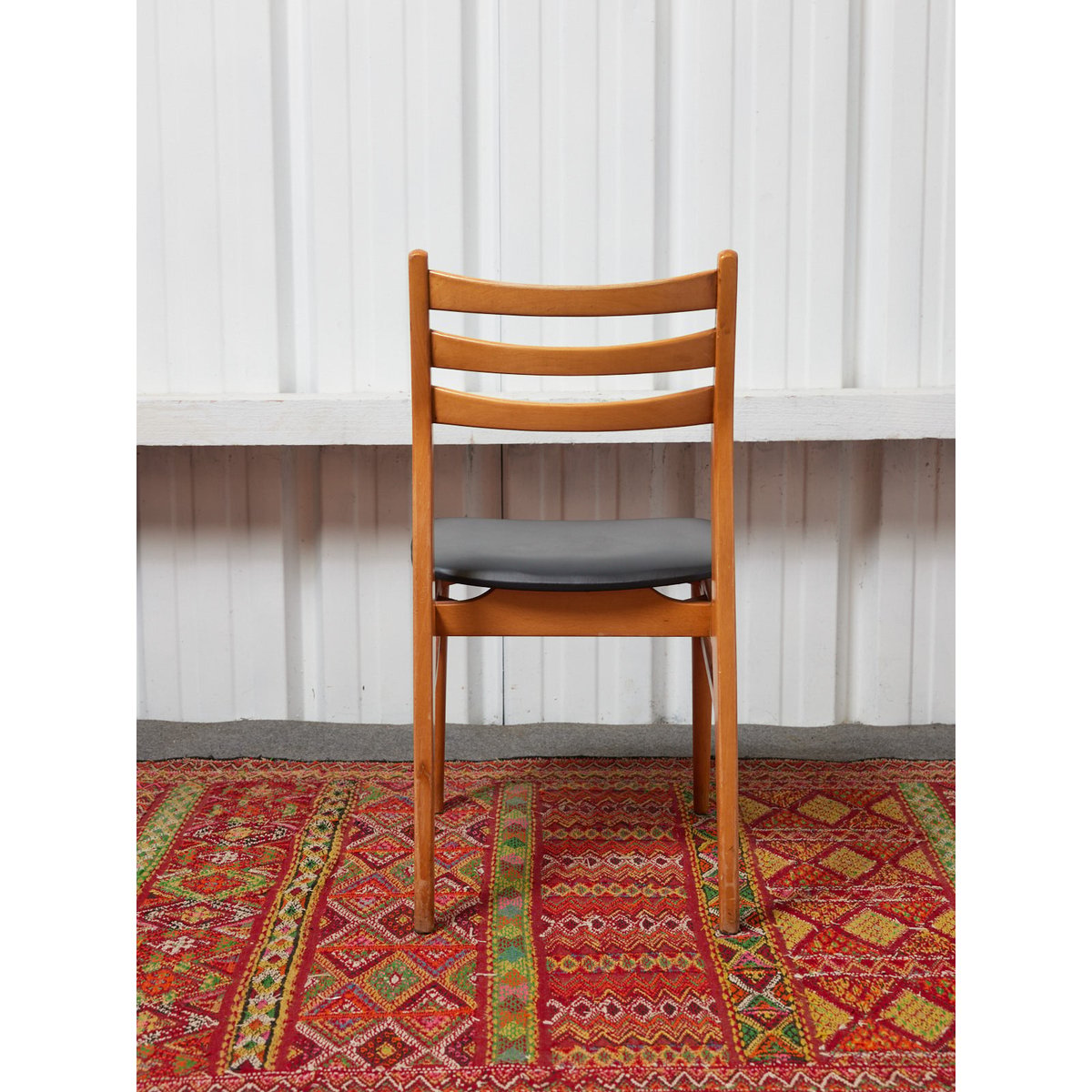 Lot de 6 chaises scandinaves Alma N°1728 - Bon état bois clair, DEBONGOUT