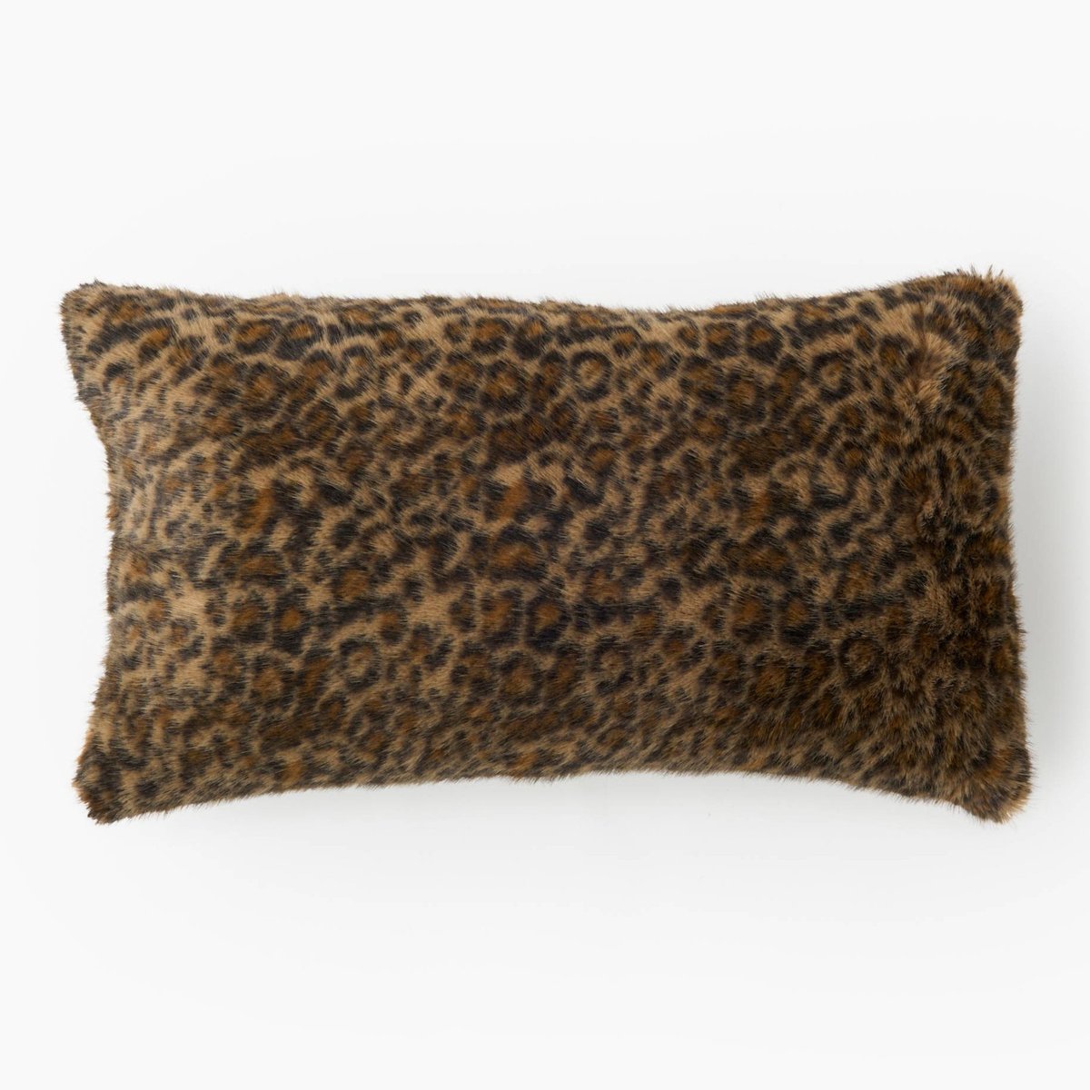 Coussin, 100% polyester recyclé brun, MONOPRIX