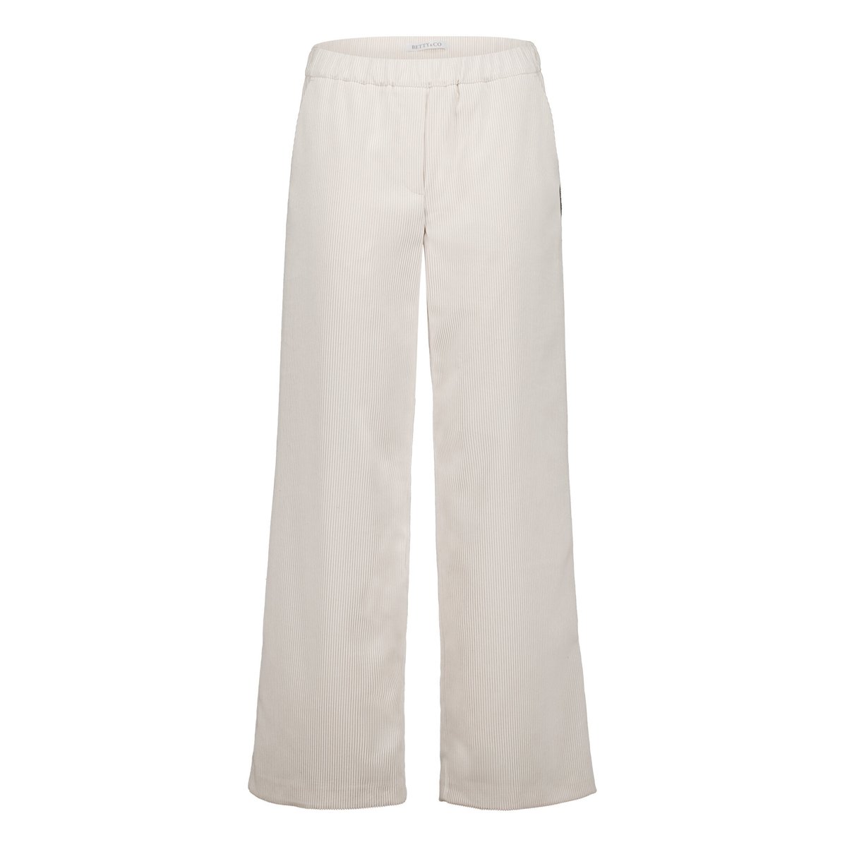 Pantalon à enfiler à jambes larges white sand, BETTY & CO
